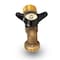 Everflow MIP/FIP Inletx3/4" MHT Outlet Sillcock Hose Bibb with Quarter Turn Handle, Cast Brass 3/4" 46341-NL - alternate 1